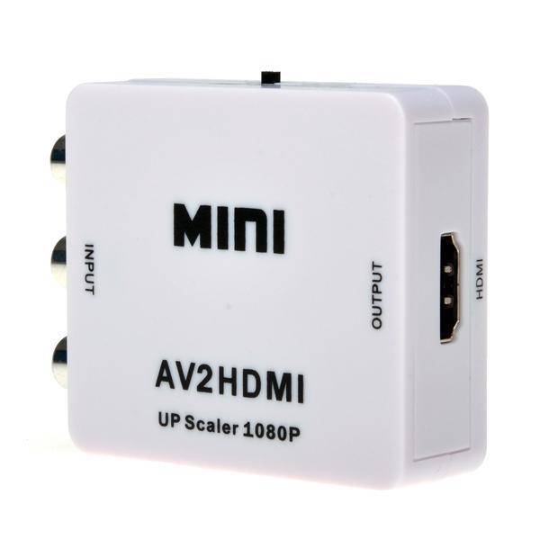 Mini Conversor RCA p/ HDMI KNUP - Casa da Pilha