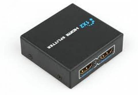 Splitter HDMI 1 entrada + 2 saídas 1.4 3D 1080P - Casa da Pilha