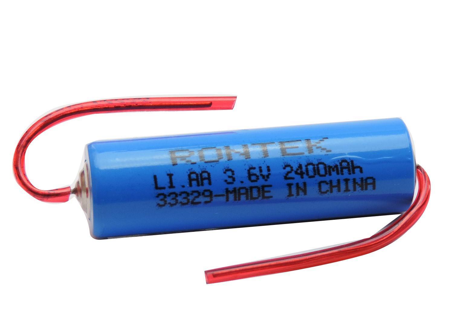 Bateria 3,6V 2400mAh ER14505 (AA) Lithium RONTEK c/ Terminal - Casa da Pilha