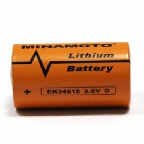 Bateria 3,6V ER34615 19000MAH LITH MINAMOTO   - Casa da Pilha