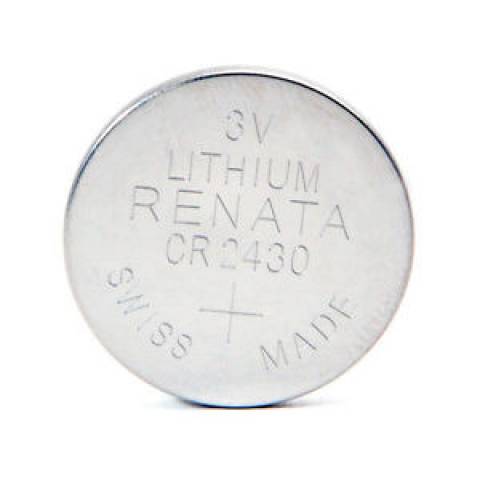 Bateria Botão CR2430 3V Lithium RENATA - Casa da Pilha