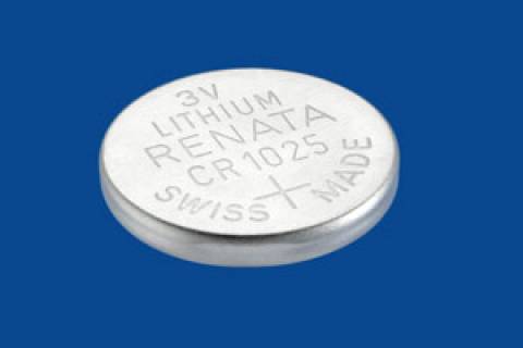 Bateria Botão CR1025 3V Lithium RENATA - Casa da Pilha