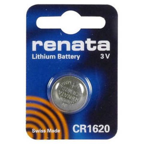 Bateria Botão CR1620 3V Lithium RENATA - Casa da Pilha