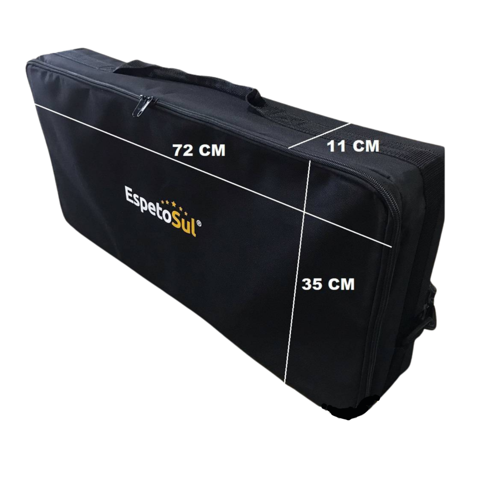 Maleta Espetosul com 5 Espetos Giratório a Pilha - Espetosul