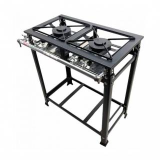 FOGÃO INDUSTRIAL 2BC 1QS+1QD BAIXA PRESSÃO 30X30 P7 - MR FOGÕES