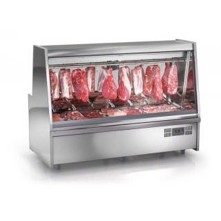 GATS-200AI 220V BALCÃO FRIGORÍFICO PARA CARNES LINHA TURINO, INOX 2 METROS - GELOPAR