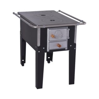 F-102 FOGÃO A LENHA COM TAMPO DE FERRO FUNDIDO - FORNELLAR