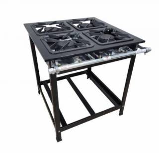 FOGAO IND 4 BOCAS 4QS AP GOLD QUEIM. STARLINE 30X30 - CEFAZ