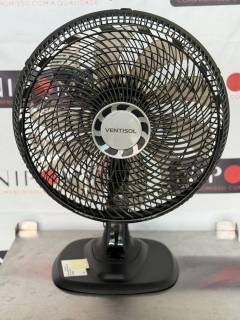 VENTILADOR MESA 40CM 10P 127V PR/CZ - VENTISOL