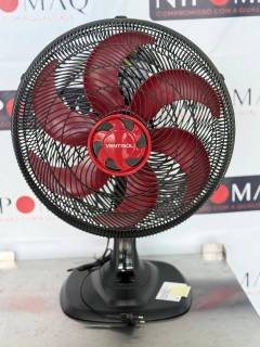 VENTILADOR MESA 40CM 6P 127V VERMELHO PREMIUM - VENTISOL