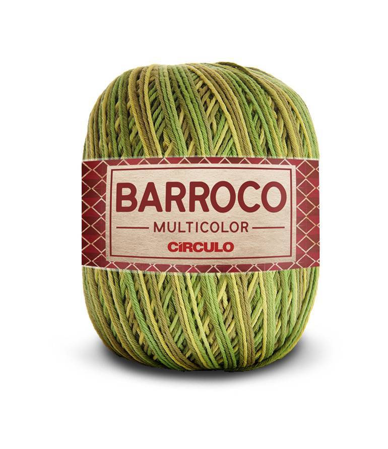 Barbante Barroco Multicolor N°6 - 200g - Círculo - 9392 - Folha