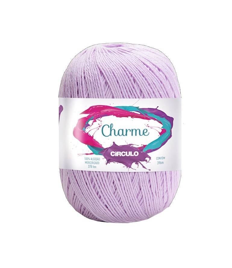 Charme 150g - Círculo - 6006 - Lilás Candy - Armarinhos Nodari