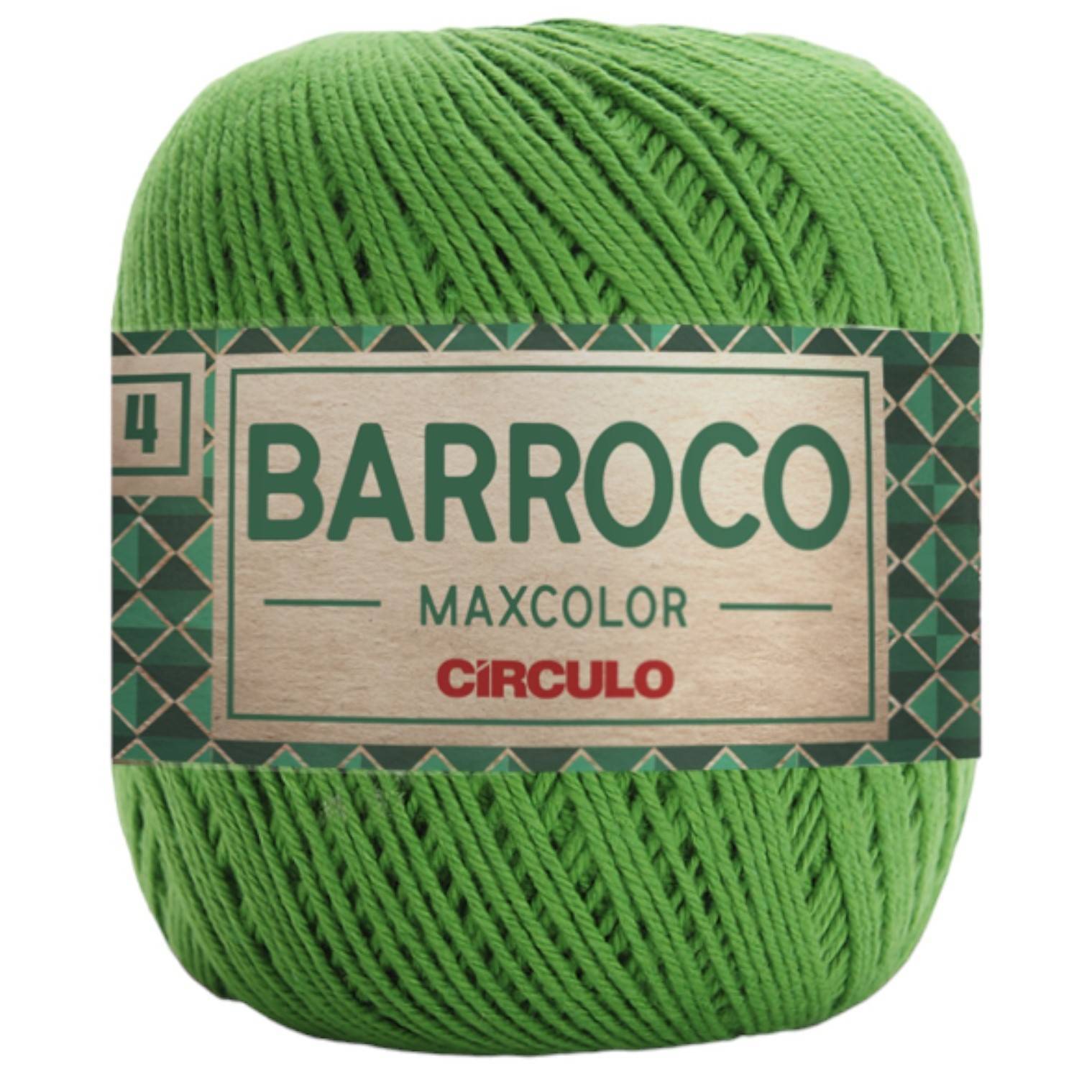 Barbante Barroco Maxcolor Nº4 - 200g - Círculo - 5242 - Trevo