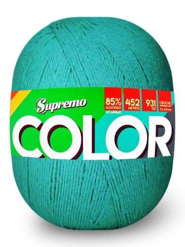 Barbante Color N°6 - 452m - Supremo - 113 - Verde Jade