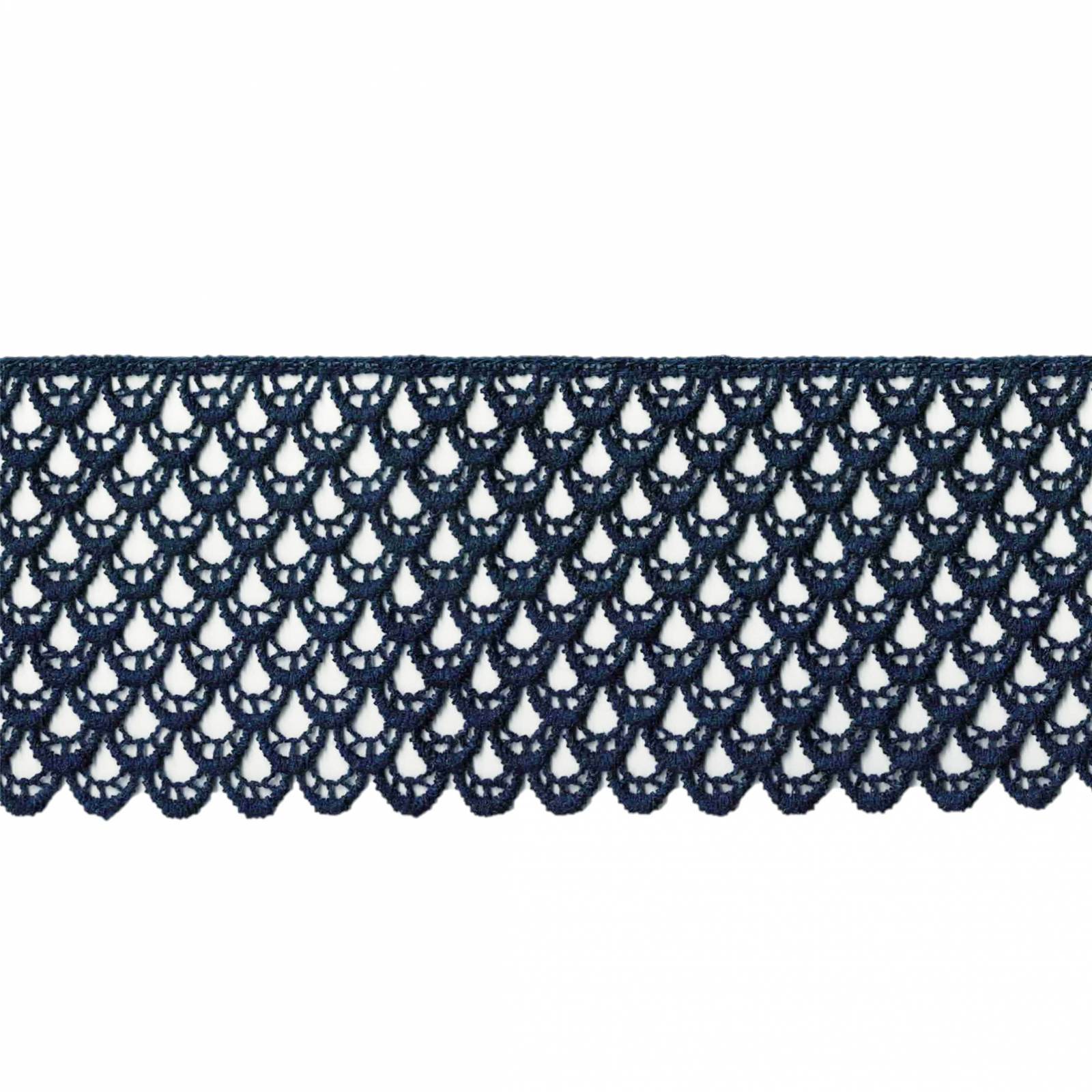 Renda guipir shop azul marinho