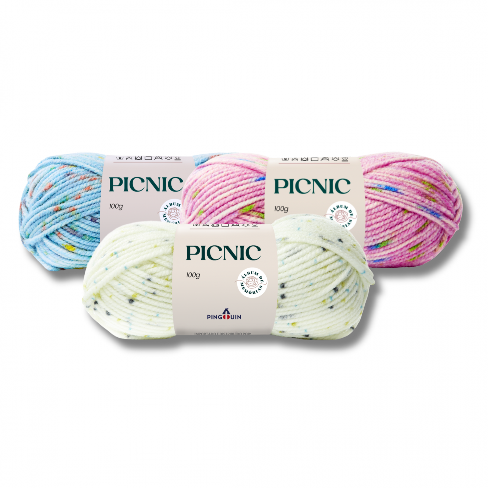 Lã Picnic 100g - Pingouin - Armarinhos Nodari