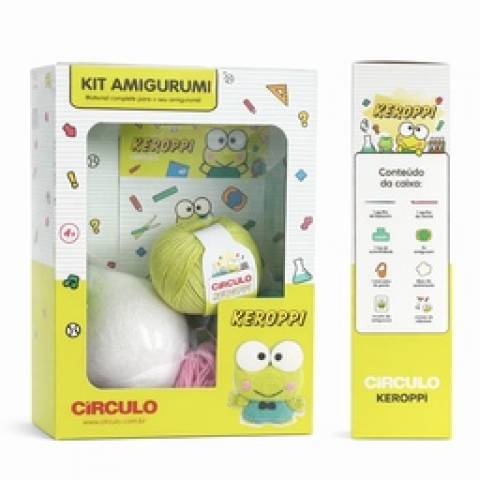 Kit Amigurumi Coleção Hello Kitty and Friends - Círculo - KEROPPI