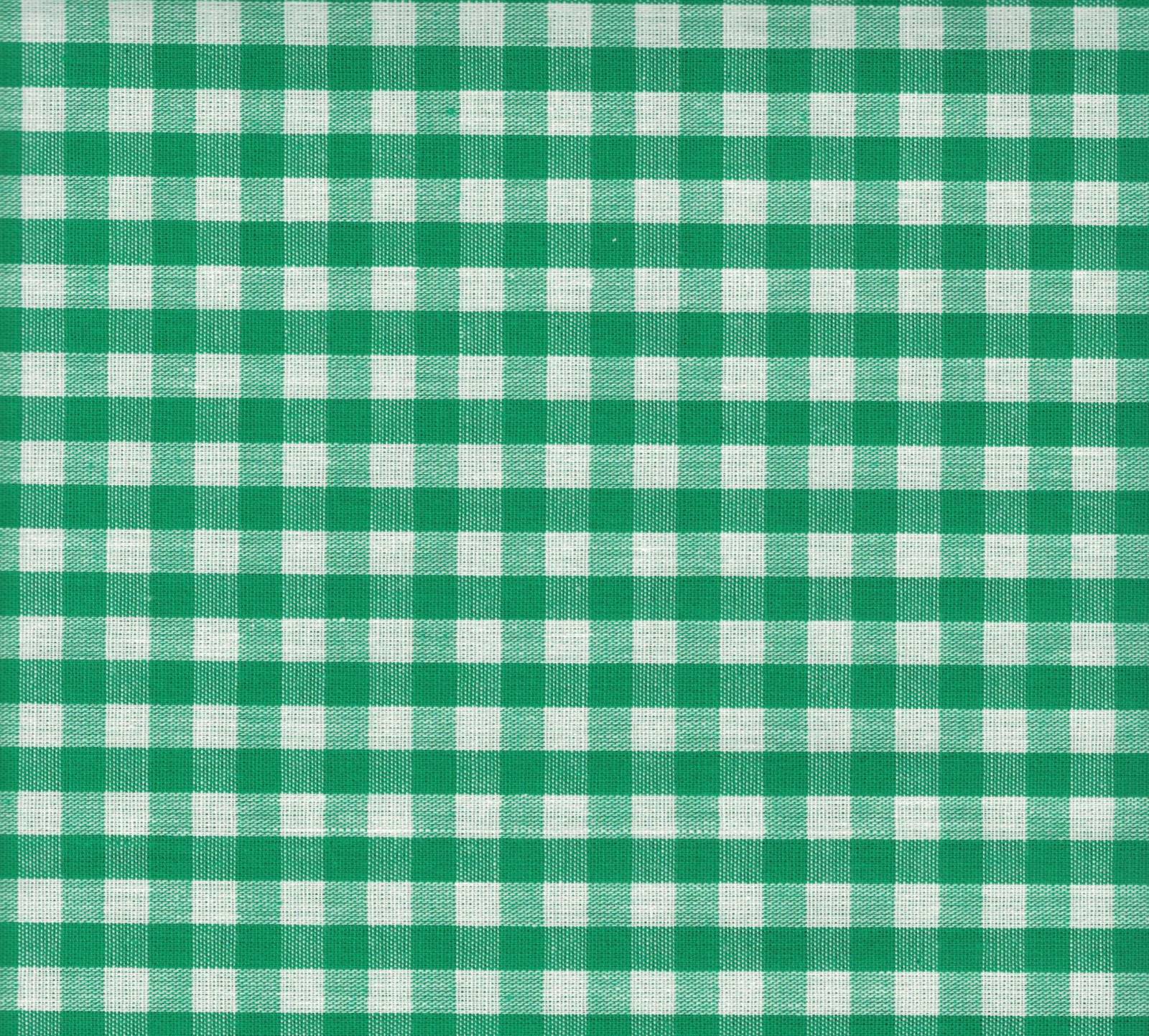 Tecido Xadrez Verde com Verde 1476
