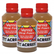 Verniz Vitral Fosco 100ml - Acrilex