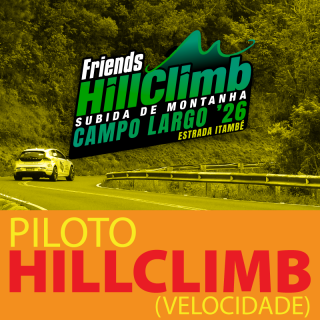 PILOTO + CARRO | HILLCLIMB - CAMPO LARGO 2026
