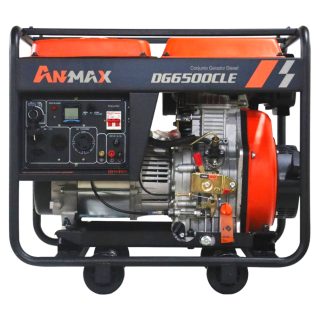 Gerador Diesel Bivolt 5Kwa Partida Eletrica/Manual Anmax 