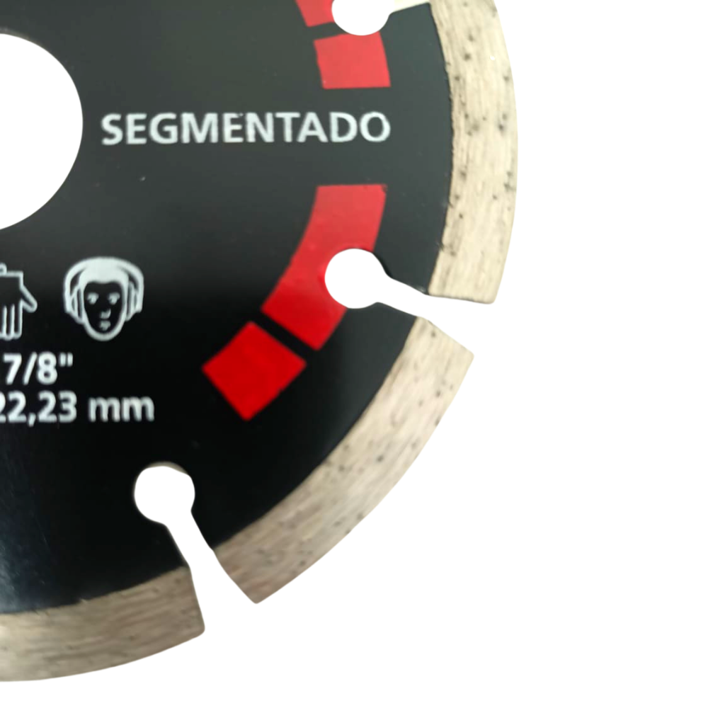Disco Diamantado 115mm Segmentado - CASA DO FRENTISTA 