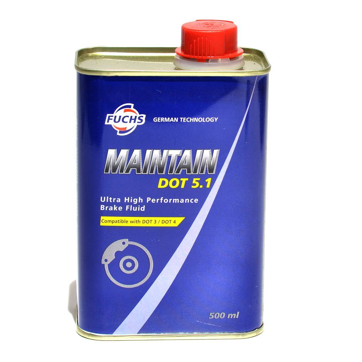 Fluido Freio FUCHS MAINTAIN DOT 5.1 Ultra High Performance