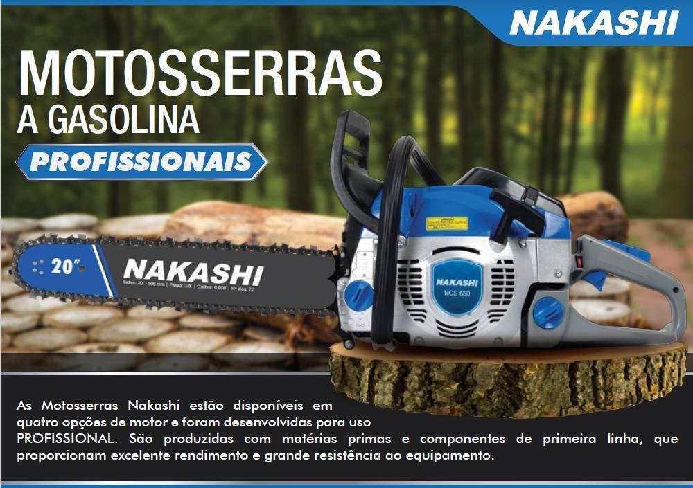 Motosserra Nakashi NCS 550 54,6CC