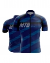 Camisa Ciclismo MTB Cycling Blue - Black Cat 