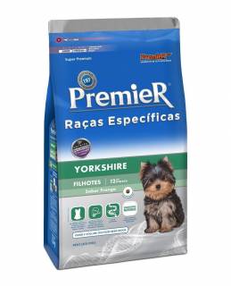 Ração Premier Raças Específicas Filhote Yorkshire - Sabor Frango 2,5Kg