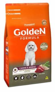 Golden Formula Cães Adu Pqn Porte Mini Bits Carne/Arroz 3Kg