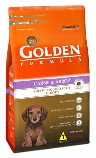 Golden Form Filhotes Mini Bits Pqn Porte Carne/Arroz 10,1Kg