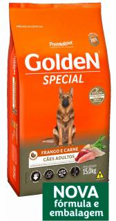 Ração Golden Special Cães Adultos Frango e Carne 20Kg
