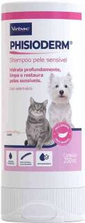Shampoo Virbac Phisioderm Pele Sensível para Cães e Gatos 250ml