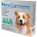 Antipulgas/Carrapatos NexGard 68mg para Cães de 10,1 a 25 Kg - 1 Tablete 
