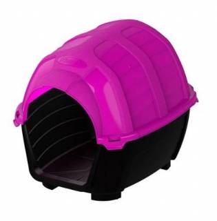 Casinha para Cães Stone House N° 4 Plast Pet Rosa