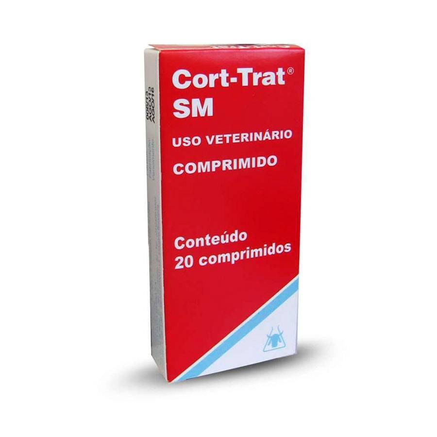 Anti-inflamatório Cort-Trat SM - 20 Comprimidos