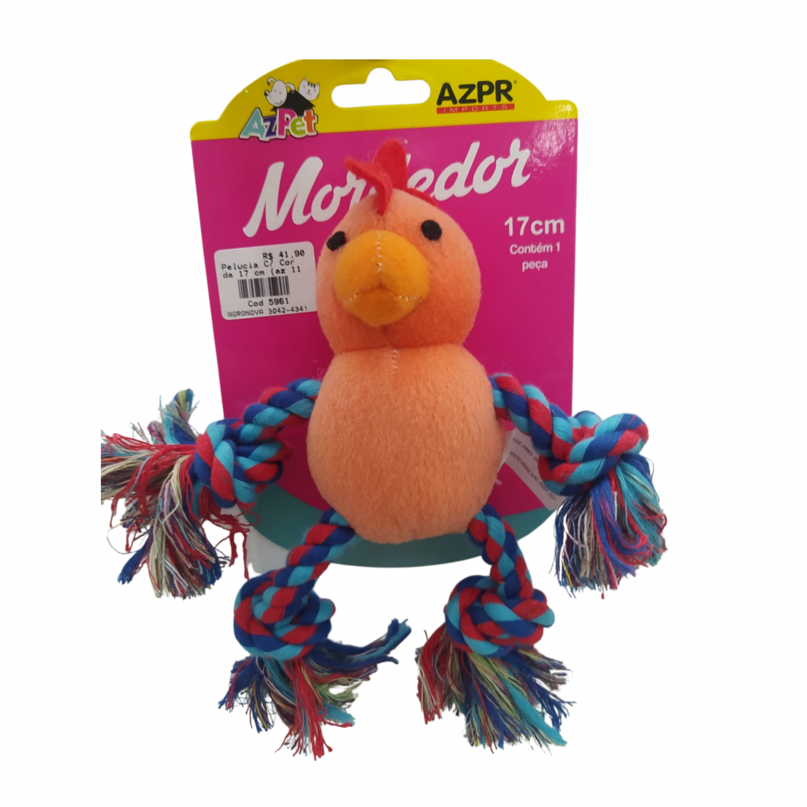 Pelúcia Galinha com Corda - AZPR