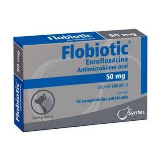 Flobiotic 50mg - 10 Comprimidos