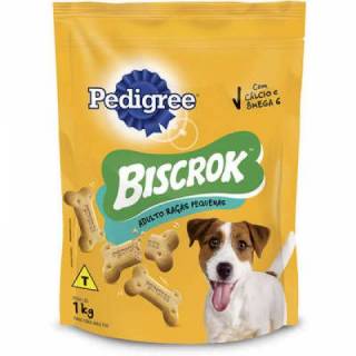 Biscoito Pedigree Biscrok para Cães Adultos de Raças Pequenas 150 gramas