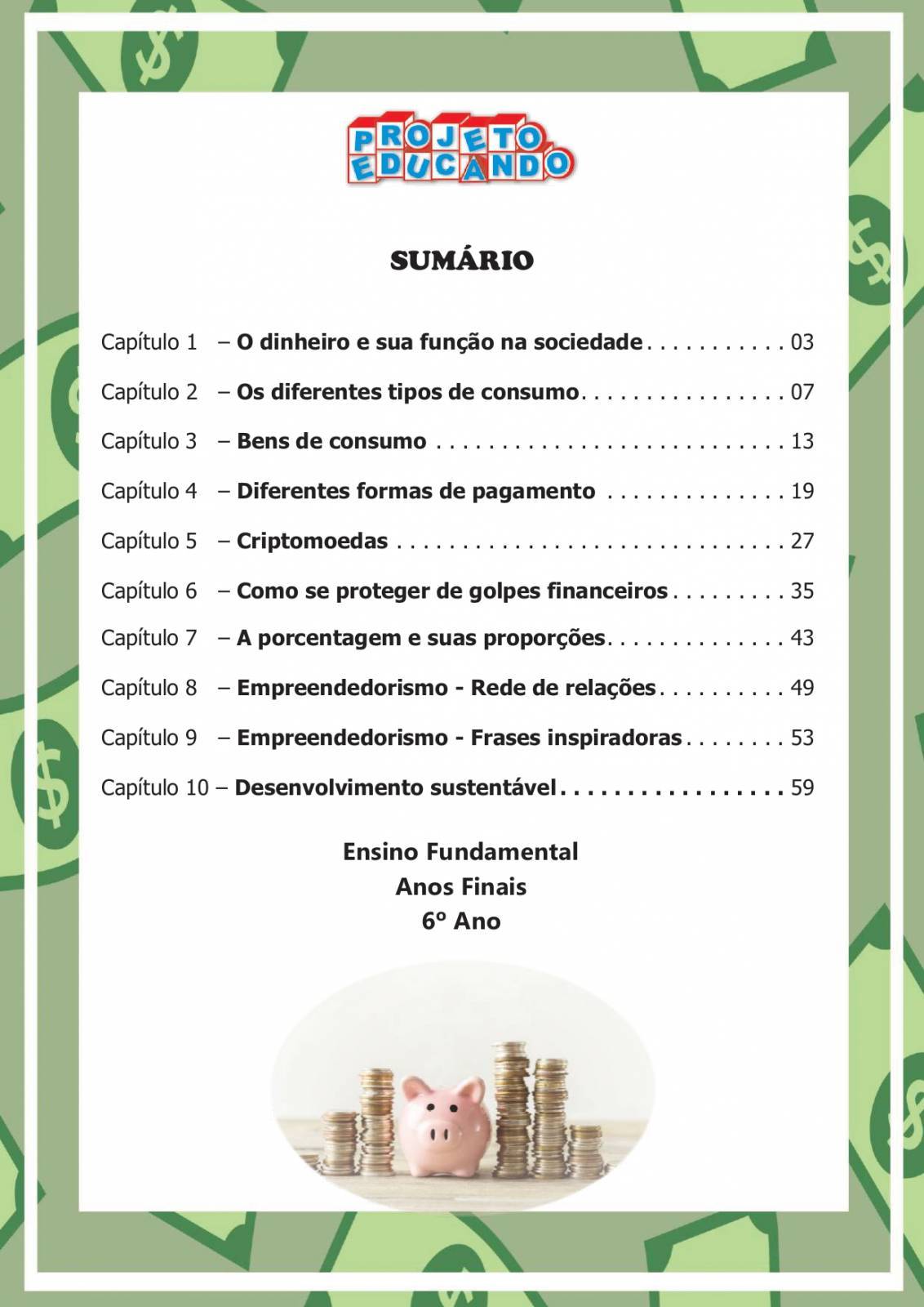 Educação Financeira e Empreendedorismo - 6º ANO