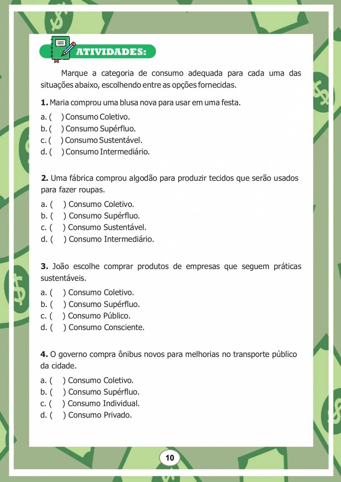 Educação Financeira e Empreendedorismo - 6º ANO