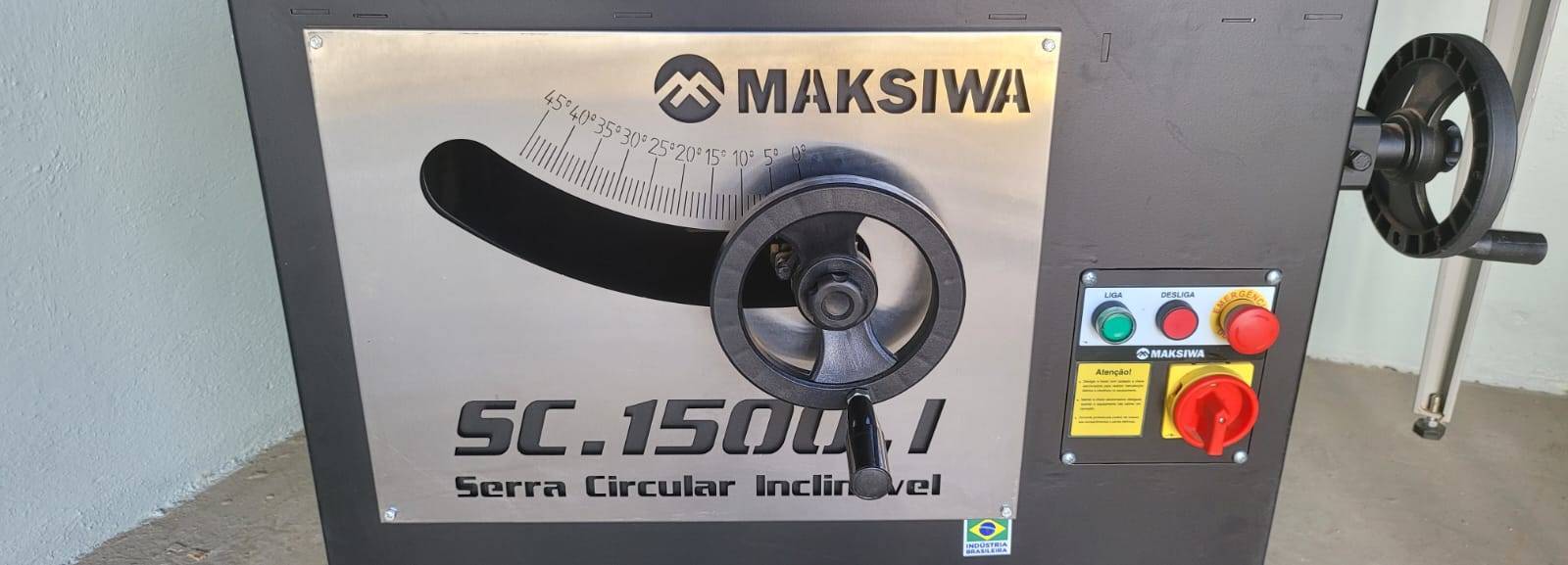 Serra circulara Marca Maksiwa Mod SC 1500.l