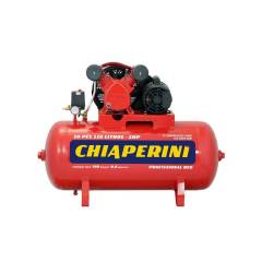 Compressor de ar média pressão 10 pcm 110 litros – Chiaperini 10/110 RED