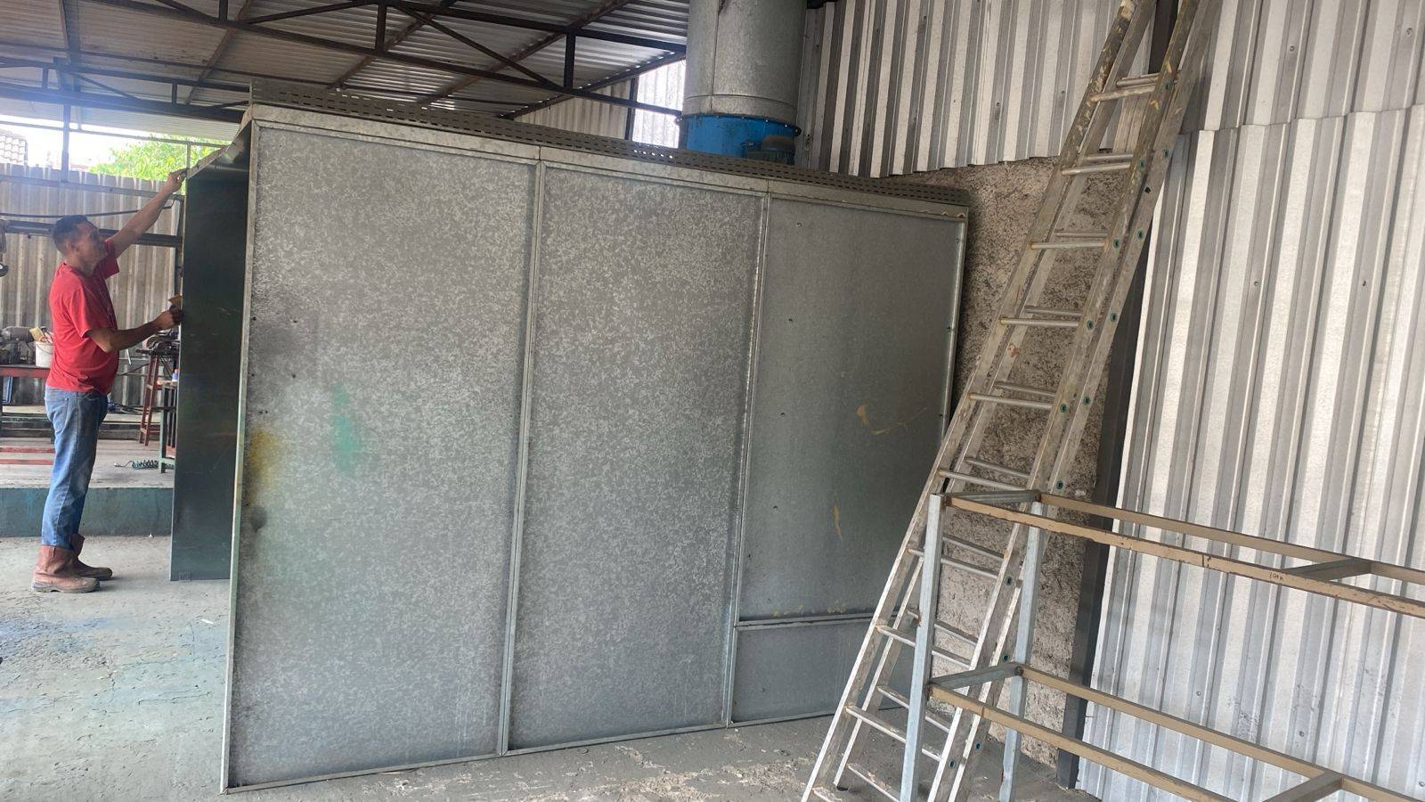 CABINE DE PINTURA 3x3 por 2.30 altura