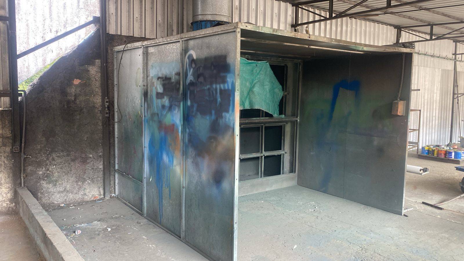 CABINE DE PINTURA 3x3 por 2.30 altura