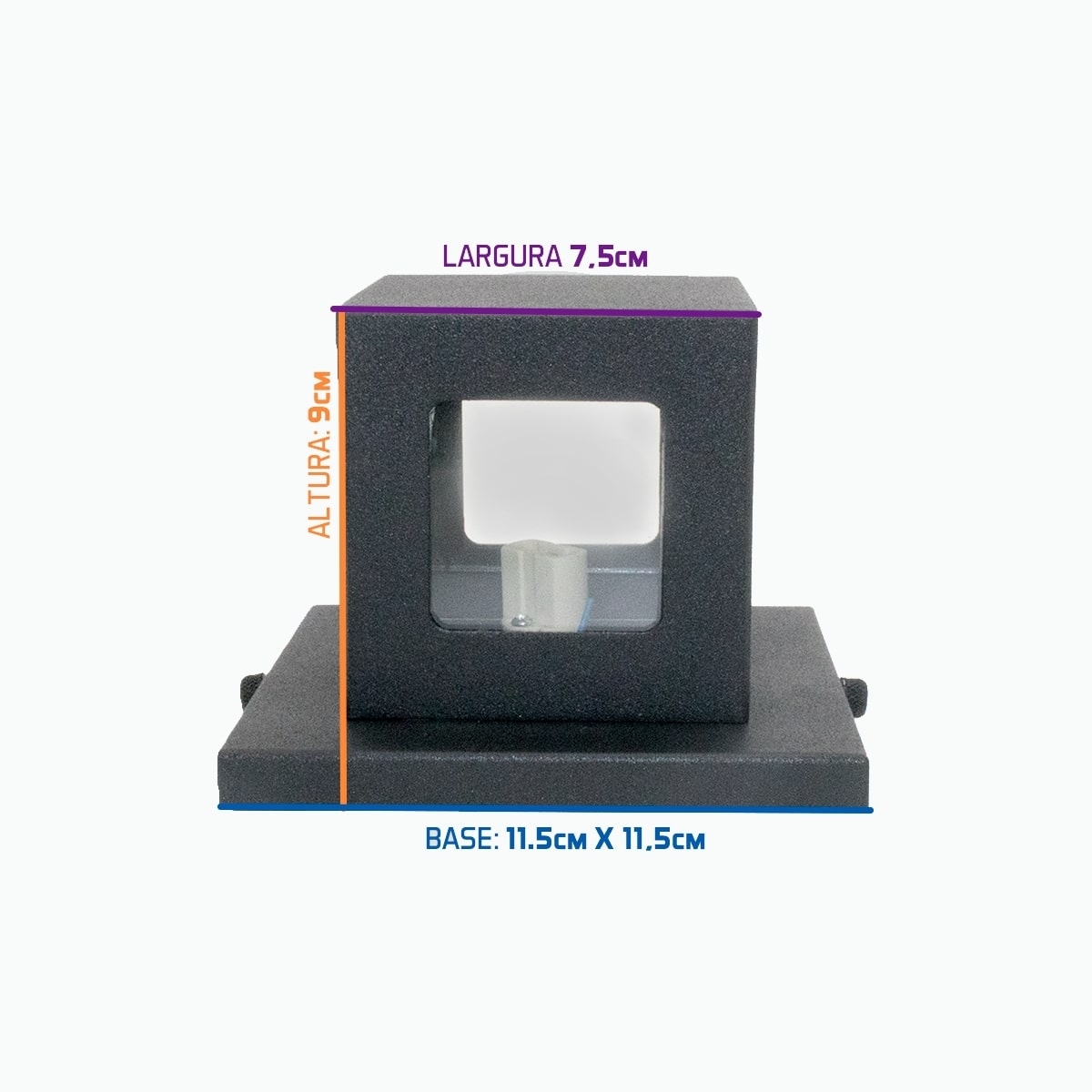 ARANDELA BOX AR5 G9 - i9 LED 