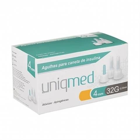 Agulha para Caneta de Insulina CX C/100 UNIQMED - Soft Care Produtos Médicos