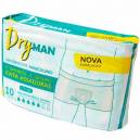 Absorvente Masculino DRYMAN c/10und