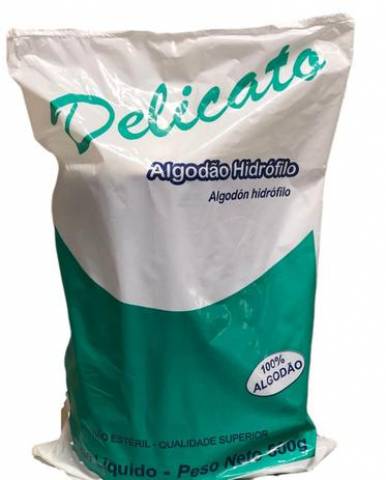 Algodão Hidrófilo 500g Delicato CREMER